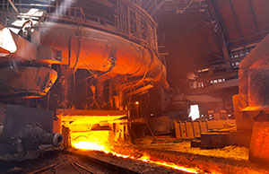 photo of steel manufacturing in America